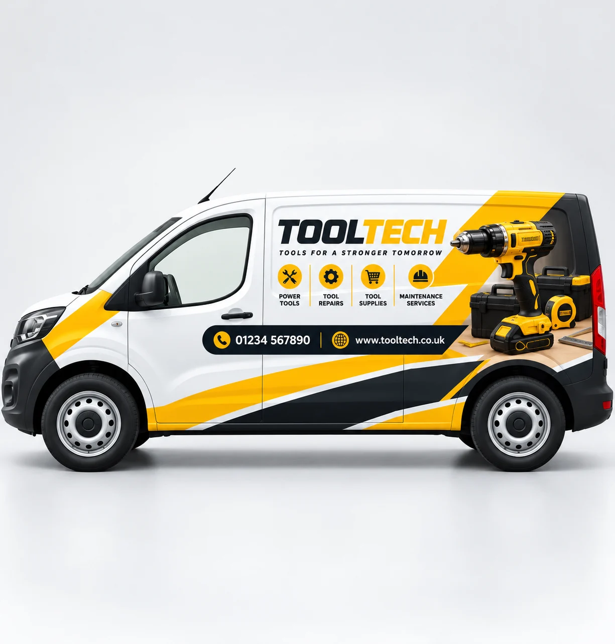 Medium Van printed by A3 Print House